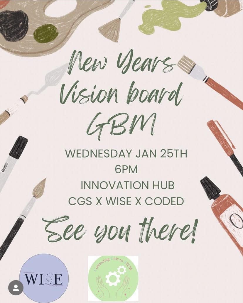 New Years Vision Board GBM – Get Involved
